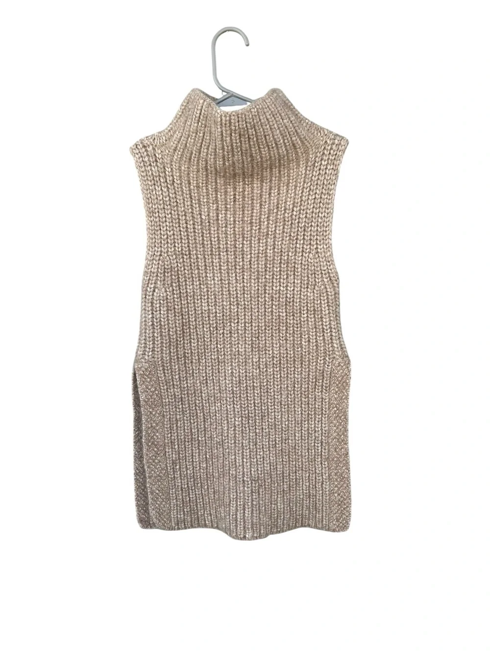 Aritzia Wilfred Durandal Sleeveless Mockneck Sweater - Size XXS - Italian Wool